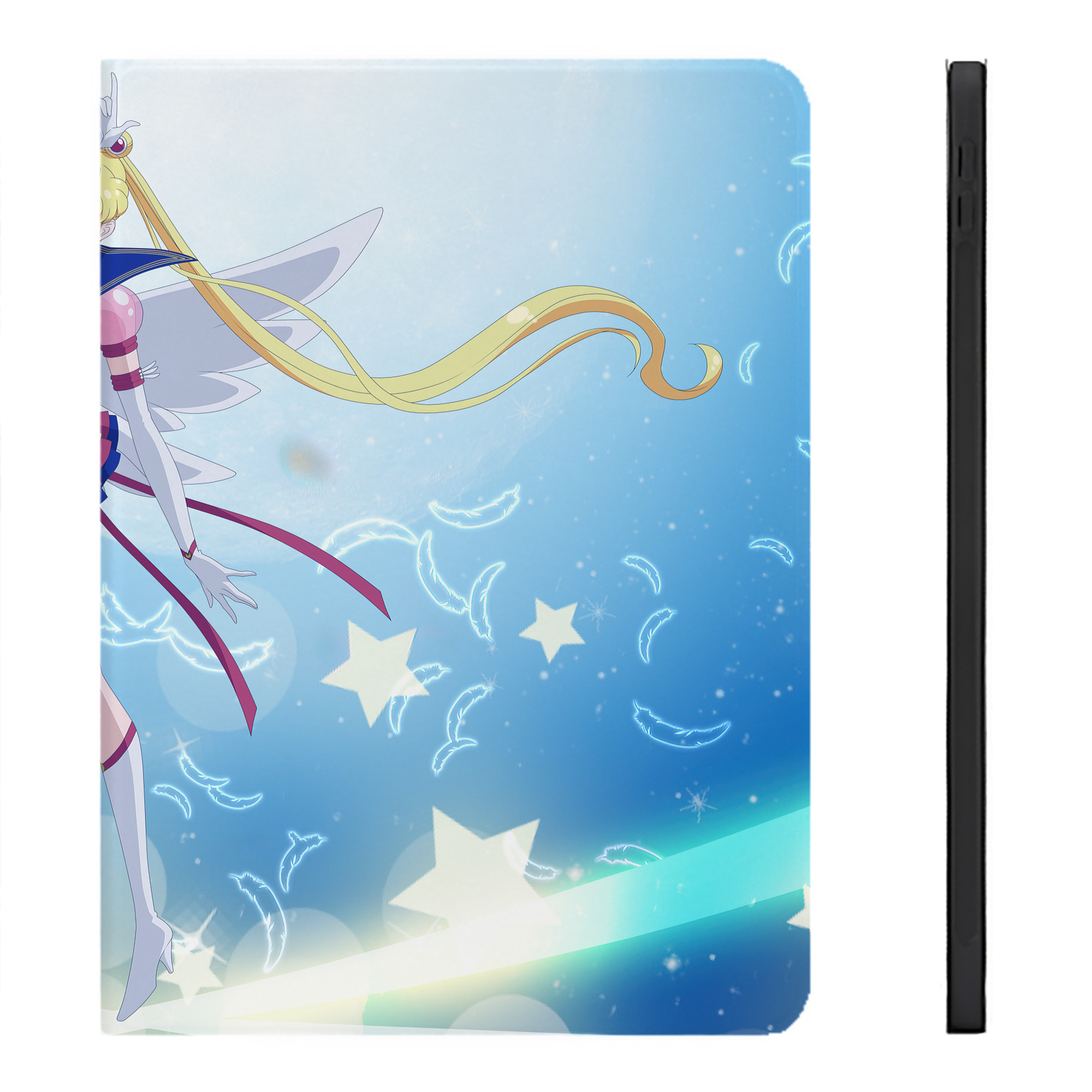 （画像用） 美少女戦士セーラームーン Sailor Moon IPadケース ペンホルダー付き ブックスタイルデザイン